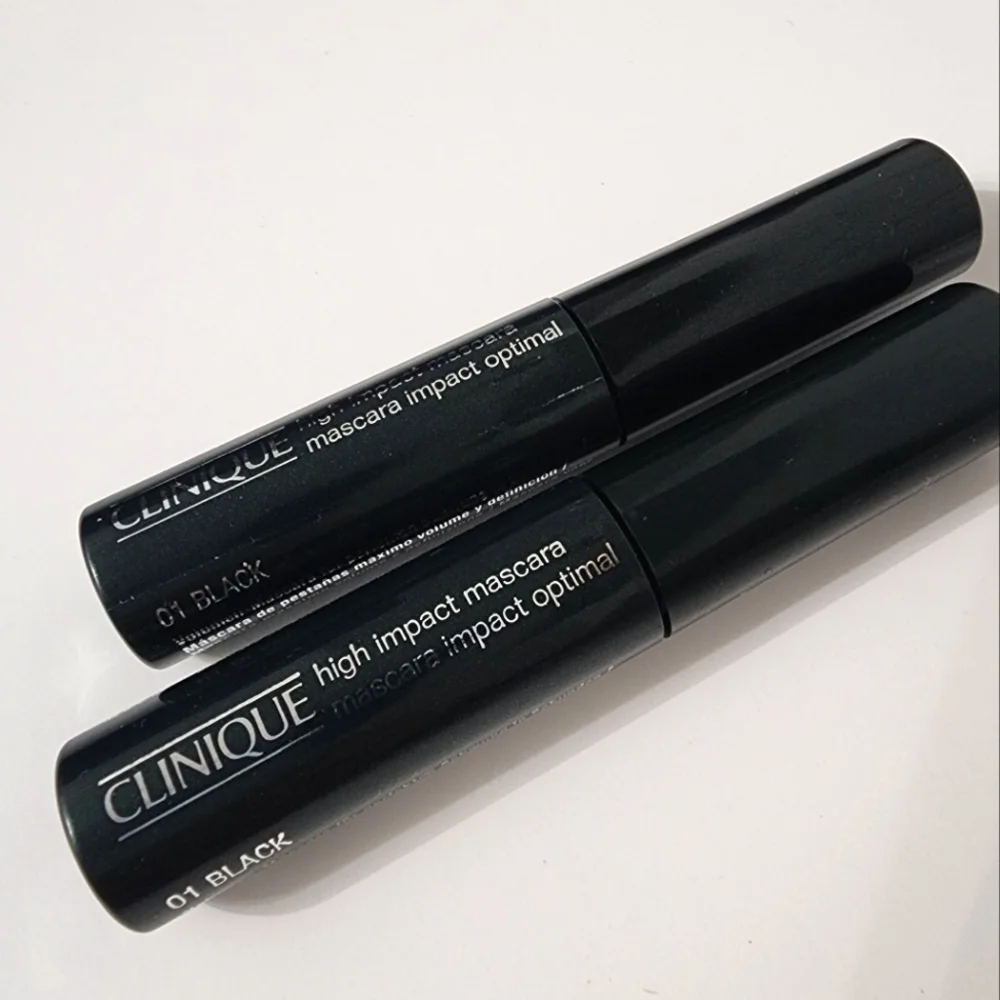2 New Clinique High Impact Mascaras, 01 Black